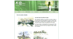 Desktop Screenshot of cartes-virtuelles.kaweb.fr