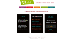 Desktop Screenshot of kaweb.fr